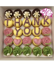 mini cupcake set D (10個字母)